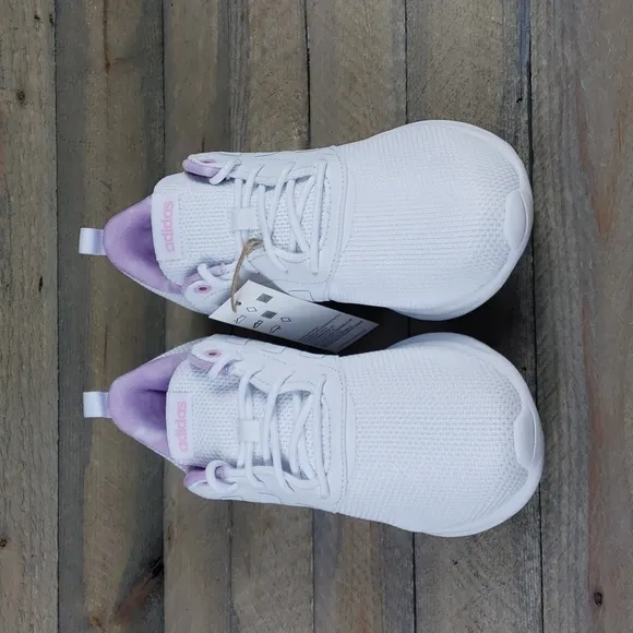 adidas Women's QT Racer 2.0 Running Shoes Cloud White Clear Lilac