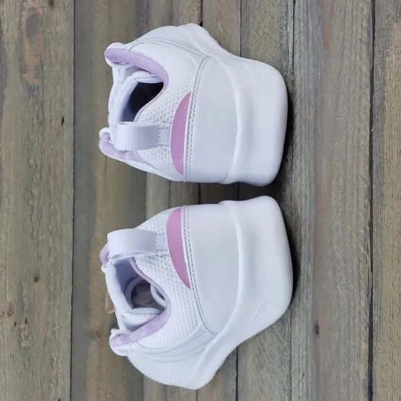 adidas Women's QT Racer 2.0 Running Shoes Cloud White Clear Lilac