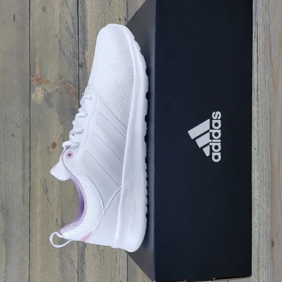 adidas Women's QT Racer 2.0 Running Shoes Cloud White Clear Lilac