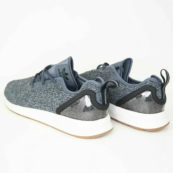 Adidas ZX Flux ADV ASYM Men's Shoes Running Black Mesh Sneakers DS BB3705