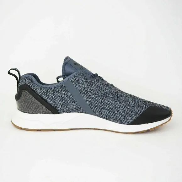 Adidas ZX Flux ADV ASYM Men's Shoes Running Black Mesh Sneakers DS BB3705