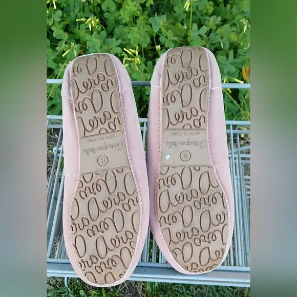Aeropostale Women's Pink Suede Moccasins