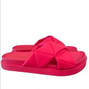 Aerosoles Womens Linney Berry Pink Sandals