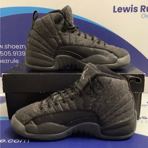 Air Jordan 12 Wool Kids Size 4y