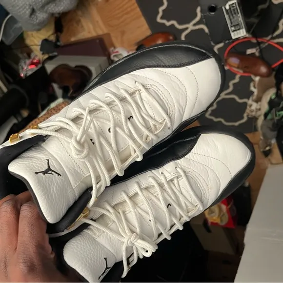 Air Jordan Taxi Men's Black and White Sneakers
