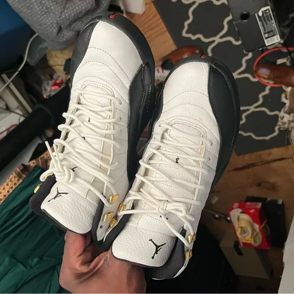 Air Jordan Taxi Men's Black and White Sneakers