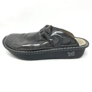 Alegria Women's Size 39 US 9 Don-129 Mary Jane Slip On Clogs Gray Marble