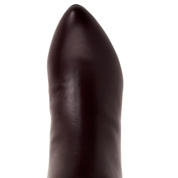Alfani Women’s Hakuu Zipper Pointed Toe Knee-High Boots - Dark Berry