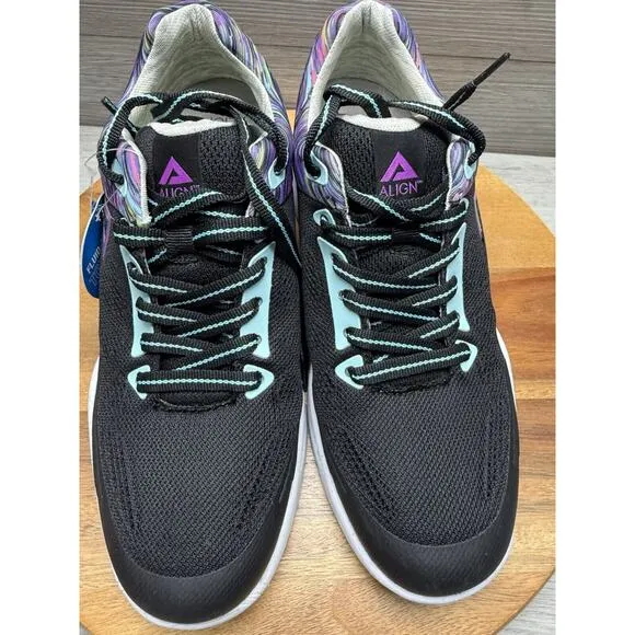 Align Women's Lavoy Athletic Running Shoes Purple And Black Size 8W