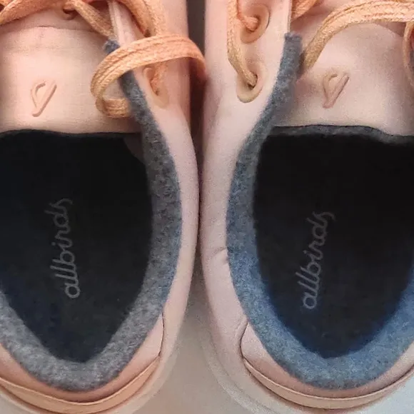 ALLBIRDS Lux Canvas Wool Piper Sneakers 10 Camel (Peach) Blizzard Soles Shoes