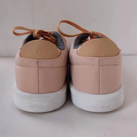 ALLBIRDS Lux Canvas Wool Piper Sneakers 10 Camel (Peach) Blizzard Soles Shoes
