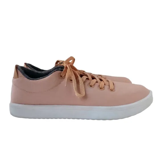 ALLBIRDS Lux Canvas Wool Piper Sneakers 10 Camel (Peach) Blizzard Soles Shoes