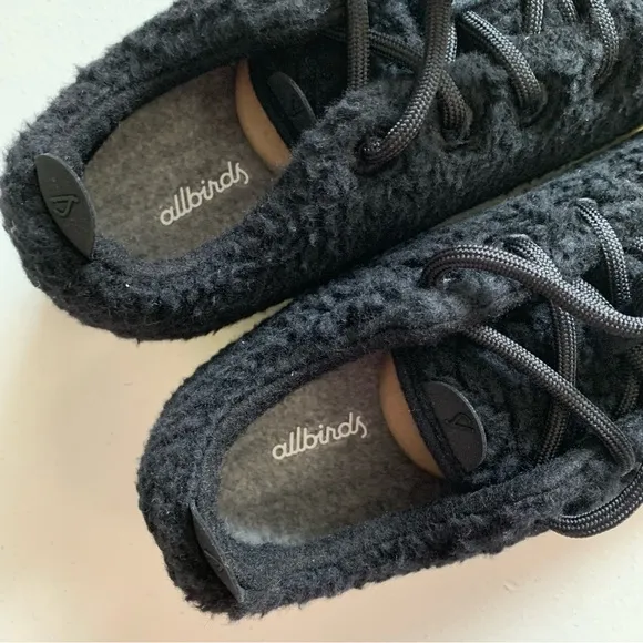 Allbirds Men’s Size 11 Black Wool Runner Fluff Low Top Shoes NEW IN BOX