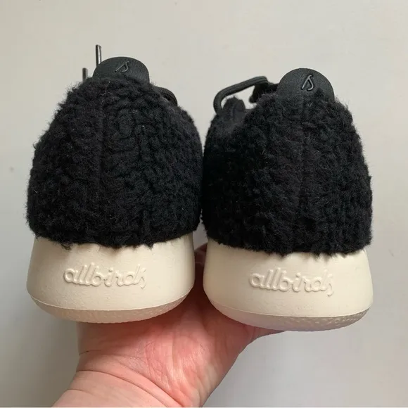 Allbirds Men’s Size 11 Black Wool Runner Fluff Low Top Shoes NEW IN BOX