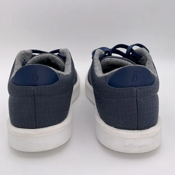 Allbirds - men’s‎ Wool Piper Woven lace up sneakers navy blue shoes size 11