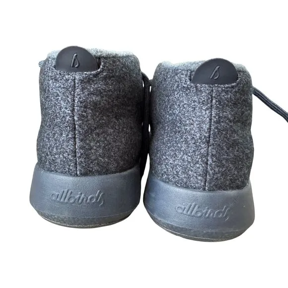 Allbirds Women's Size 8 Blue Wool Runner-up Mizzles High Top Sneakers