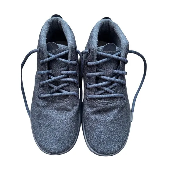 Allbirds Women's Size 8 Blue Wool Runner-up Mizzles High Top Sneakers