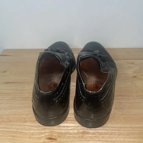 Allen Edmonds Arlington Black Loafer Dress Shoe Career Work Court Size Mens 8.5