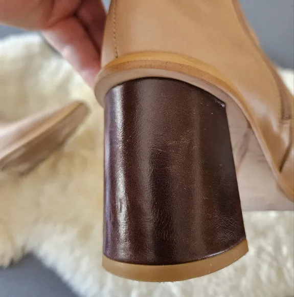 Alohas West Calf Boots In Tan Sz 39