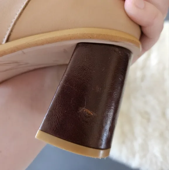 Alohas West Calf Boots In Tan Sz 39