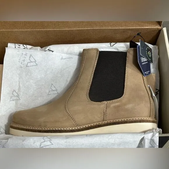 Alpine Design Women's Blaze Chelsea Boots Ivory Color AD23WCW006-IVY - NEW - 10