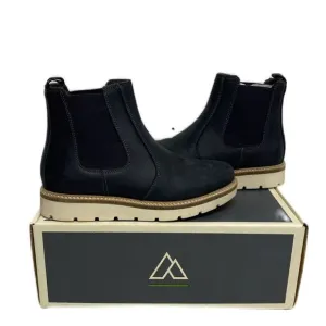 Alpine Design Women's Comfort Blaze Chelsea Boots Black Suede AD23WCW005 - 6.5