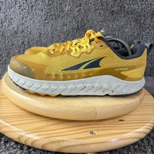 Altra Outroad Trail Barefoot Running Shoe Mens 10.5 Yellow Zero Drop Hiking