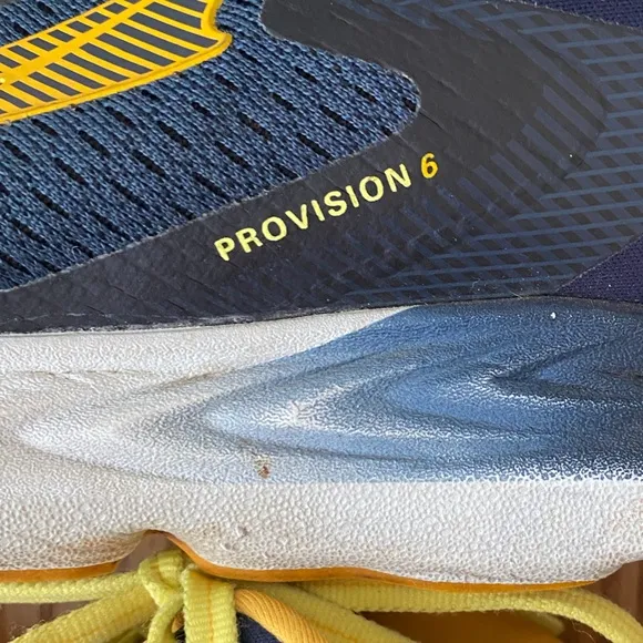 Altra Provision 6 Navy/Gold Lightweight Running Shoes SZ 12.5