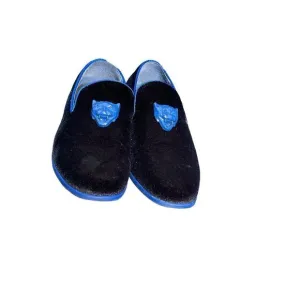 Amali Brady Royal Blue-Black Slip-on Dress Shoes Size 8