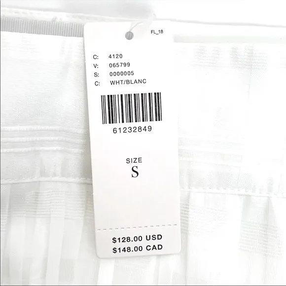 Anthropologie Lynden Pleated Tennis Skirt S