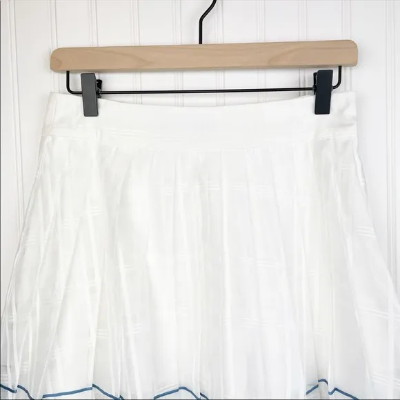 Anthropologie Lynden Pleated Tennis Skirt S