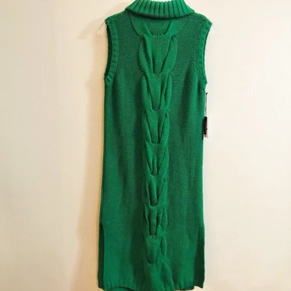 Anthropologie Sapphire Turtleneck Tunic Sweater Dress