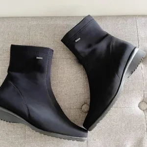 Ara Luftpolster Paris Square Toe Goretex Ankle Boots Waterproof