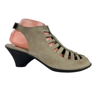 Arche Enexor Suede Leather Sandals Cutouts‎ Sculpted Heel Sling Back Size 10.5