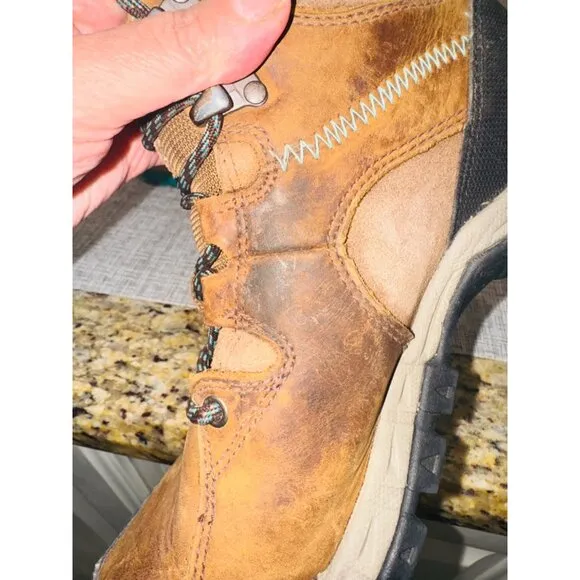 Ariat Skyline Mid H20 Lace Up Outdoor Ankle Boot Waterproof Hiking 7.5 Leather