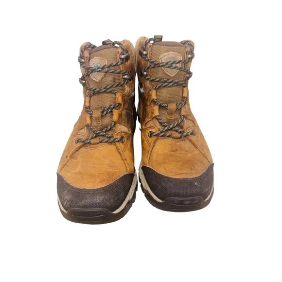 Ariat Skyline Mid H20 Lace Up Outdoor Ankle Boot Waterproof Hiking 7.5 Leather