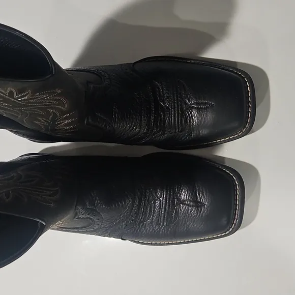 Ariat Sport Wide Mens Leather Western Boots Size 8D.