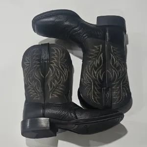 Ariat Sport Wide Mens Leather Western Boots Size 8D.