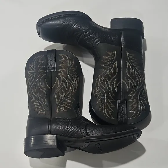 Ariat Sport Wide Mens Leather Western Boots Size 8D.