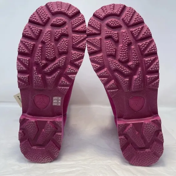Ariat Women 10 B Hottest Pink Metallic Western Fatbaby Boots Cowgirl New W/ Box