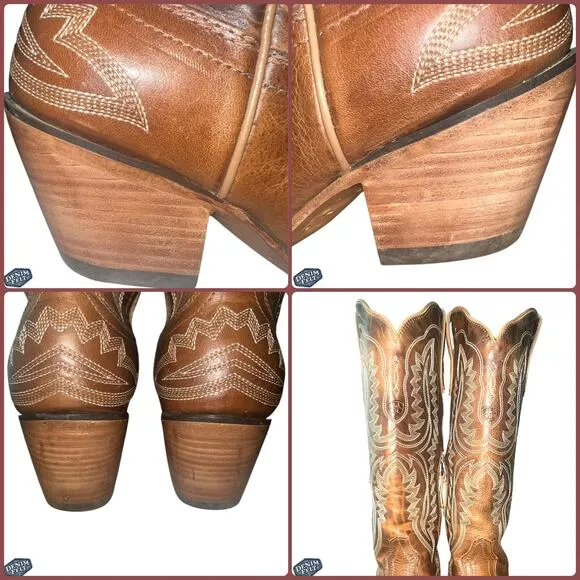 ARIAT Women’s CASANOVA SHADES OF GRAIN Snip Toe Tall Western/Cowboy BOOTS | NEW