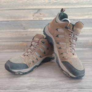 Ascend Mens 14 M Lisco Suede Leather Mid Ankle Hiking Boots 819693 $100