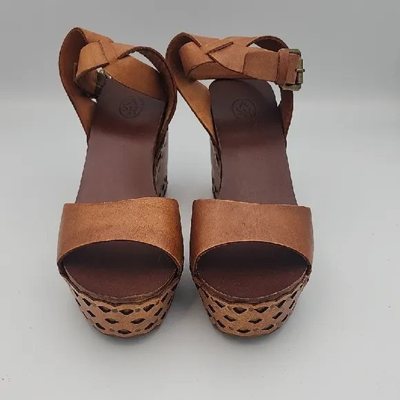 ASH Brown Platform Sandals, size 39