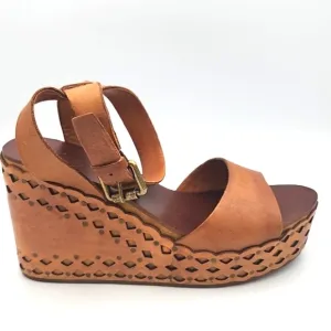 ASH Brown Platform Sandals, size 39