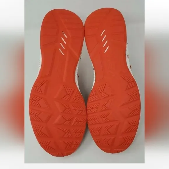 Asics Mens Sz 8 Hyper Gel Kenzen T8F0N Orange Running Shoes Slip On Low Top New