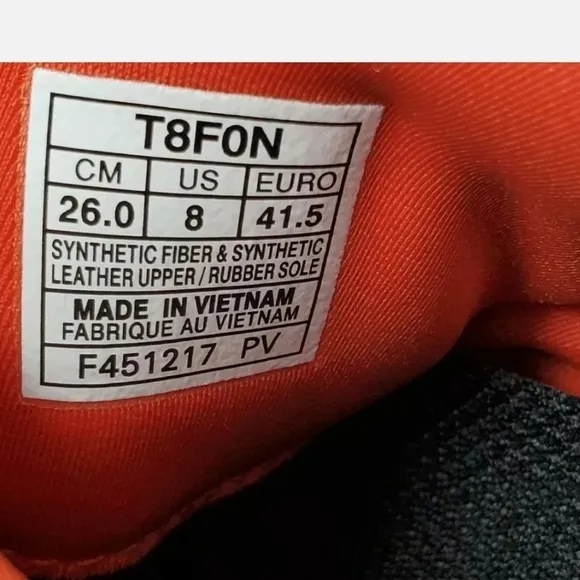 Asics Mens Sz 8 Hyper Gel Kenzen T8F0N Orange Running Shoes Slip On Low Top New