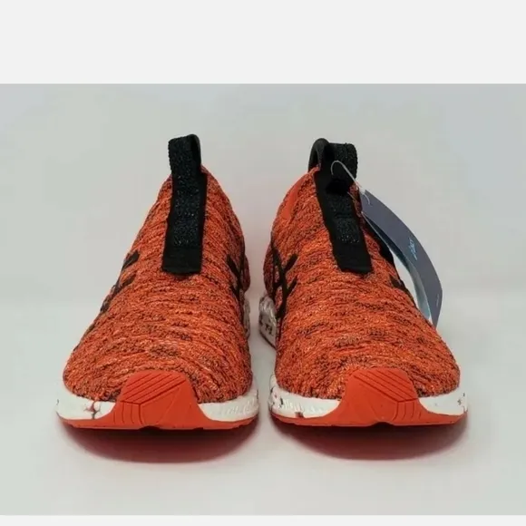 Asics Mens Sz 8 Hyper Gel Kenzen T8F0N Orange Running Shoes Slip On Low Top New