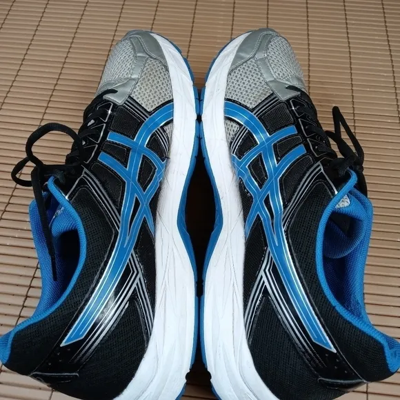 Asics T716N Gel-Contend 4 Blue Mesh Lace-Up Running Shoes Men's US 14. 282pm