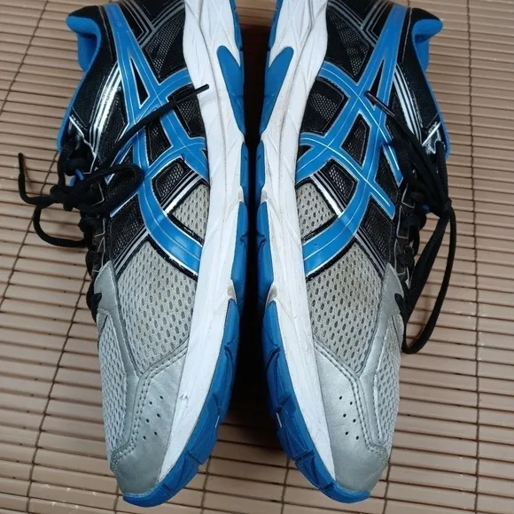 Asics T716N Gel-Contend 4 Blue Mesh Lace-Up Running Shoes Men's US 14. 282pm