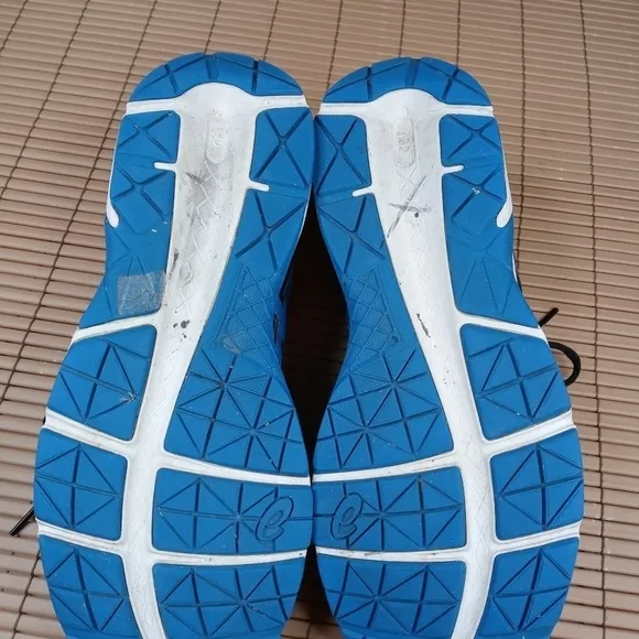 Asics T716N Gel-Contend 4 Blue Mesh Lace-Up Running Shoes Men's US 14. 282pm